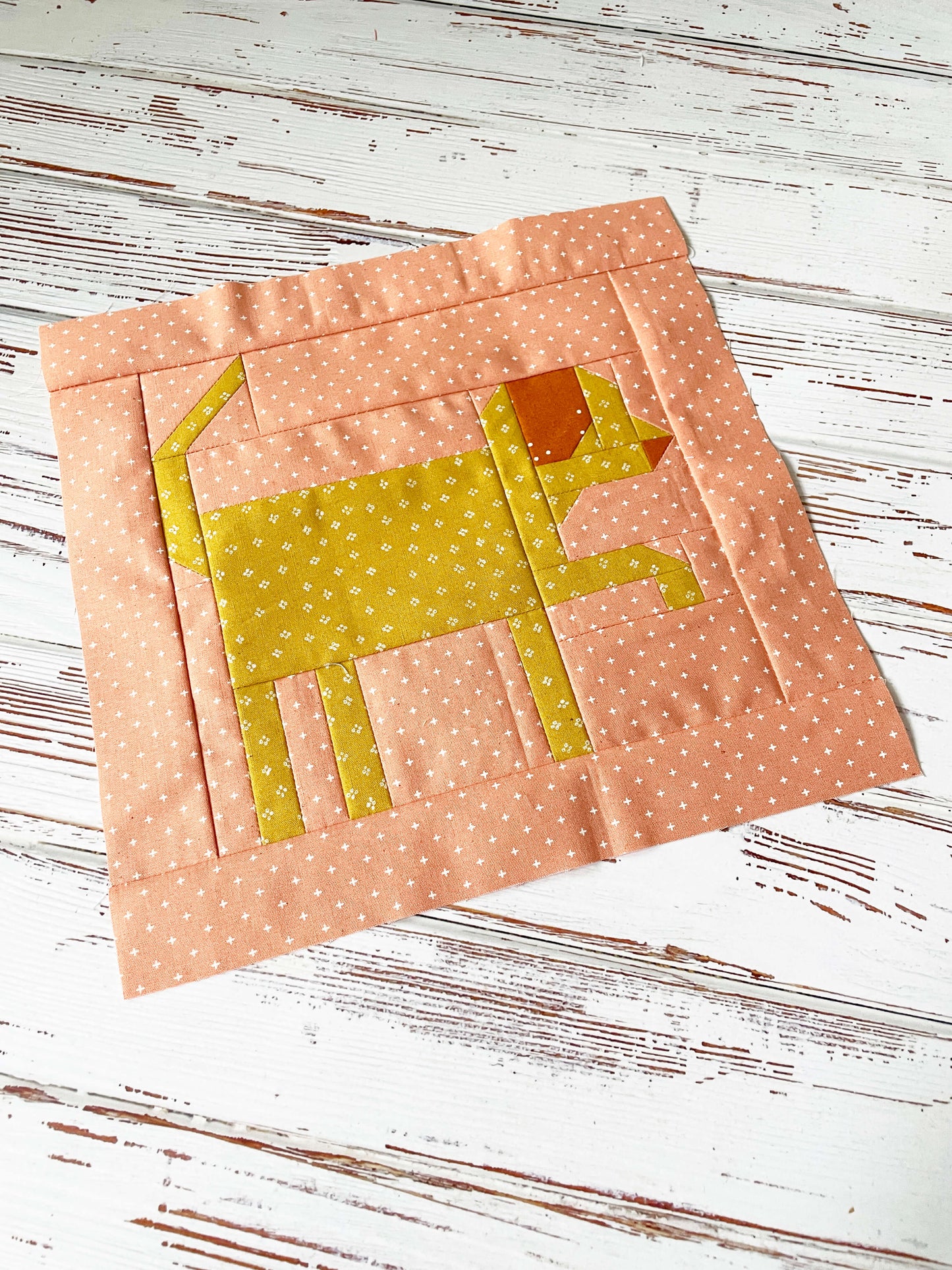 Hund – PDF Quilt Block Anleitung