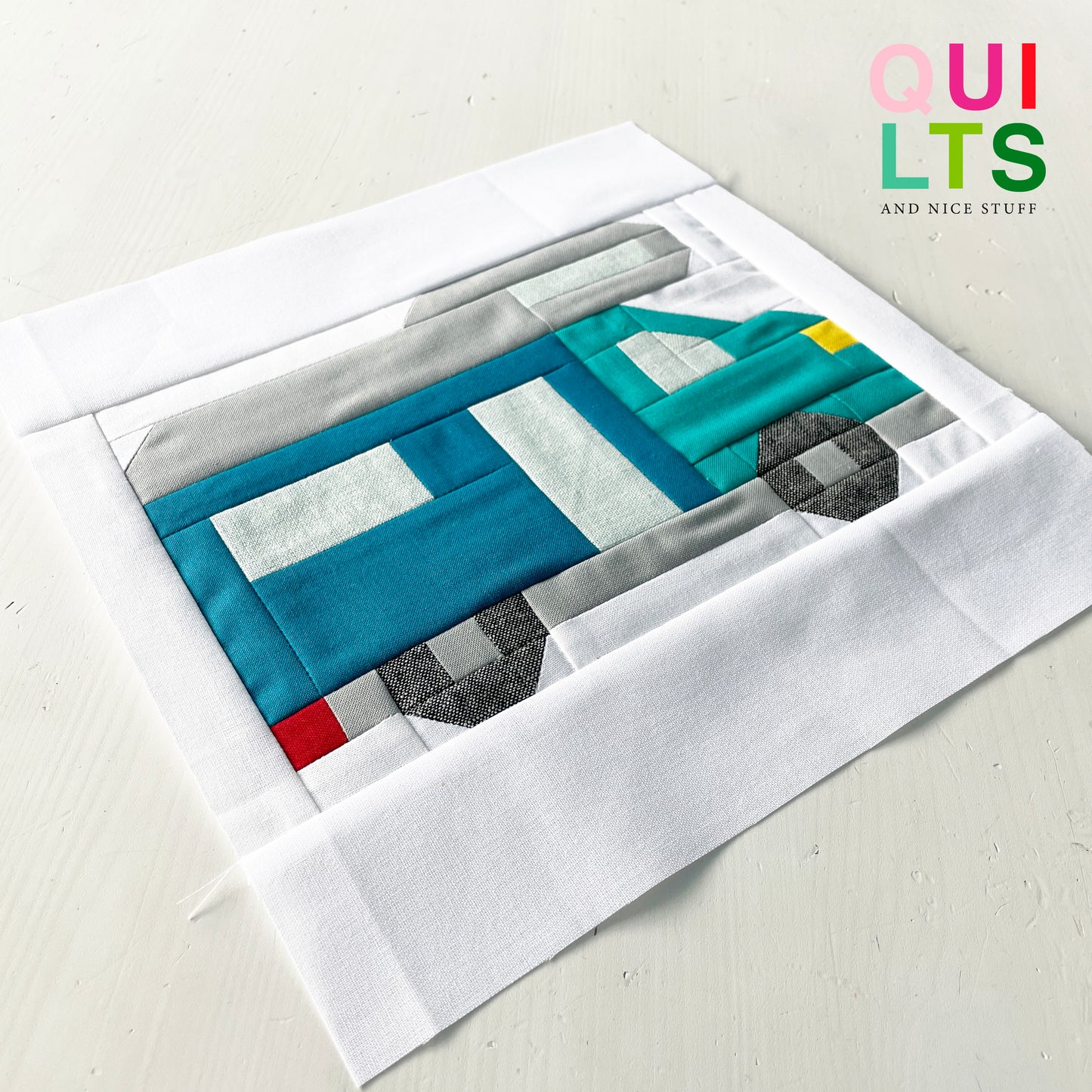 Camper – PDF Quilt Block Pattern