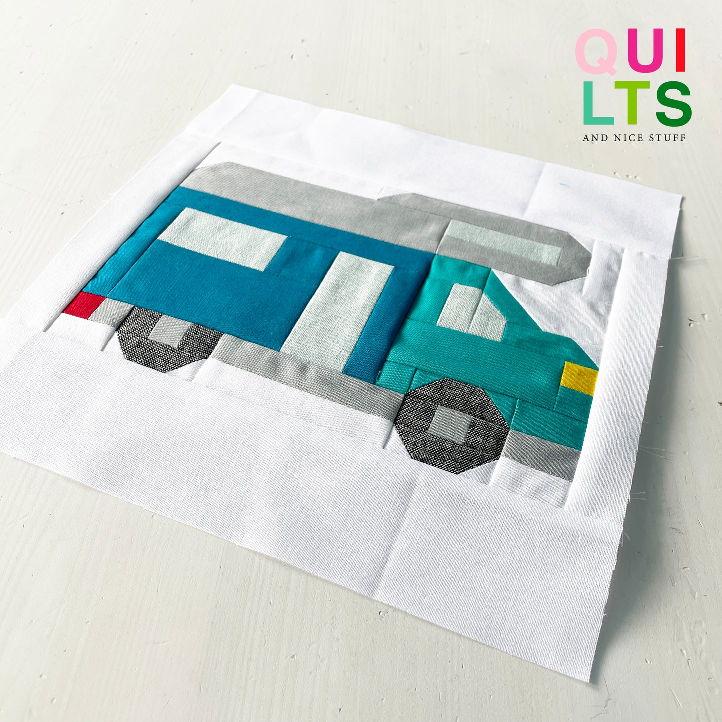 Camper – PDF Quilt Block Pattern
