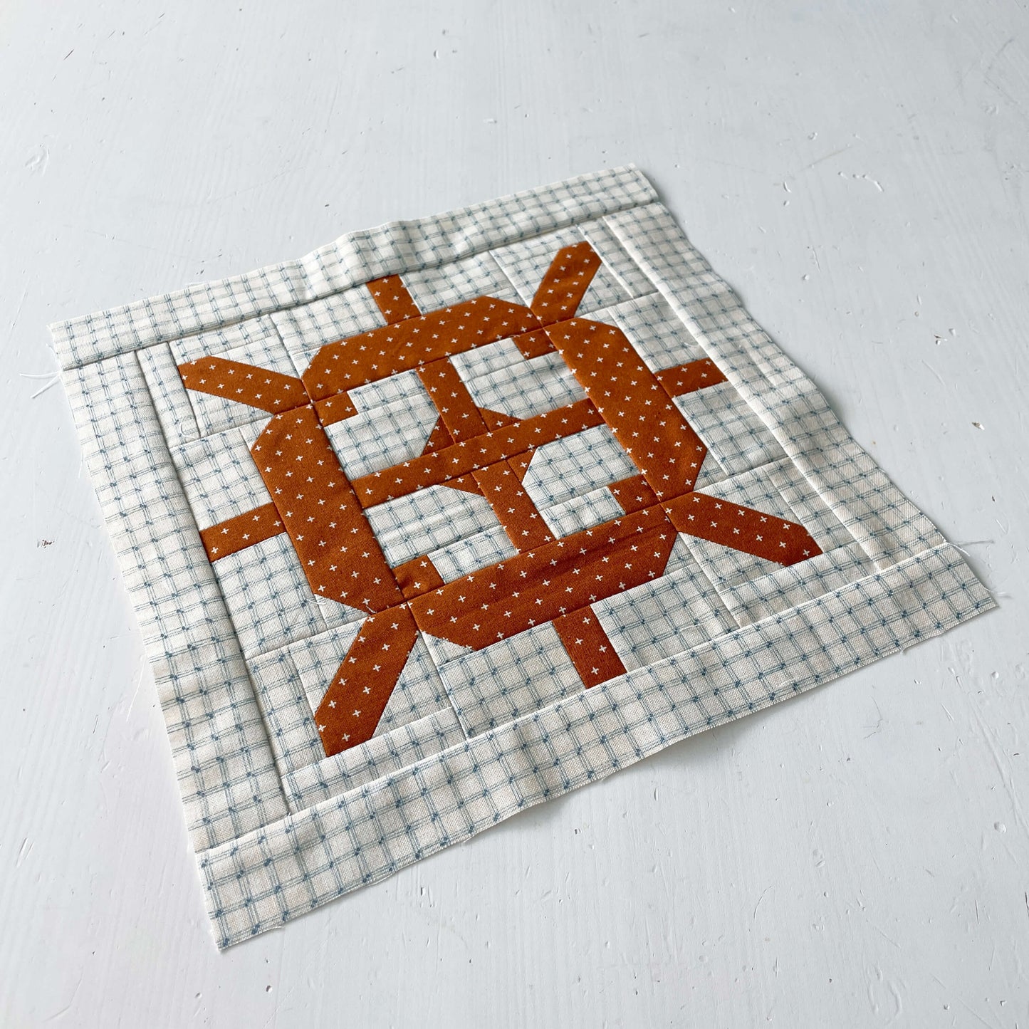 Steuerrad – PDF Quilt Block Anleitung