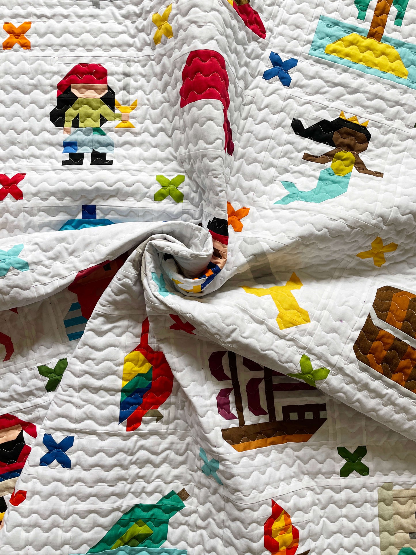 Fackel – PDF Quilt Block Anleitung