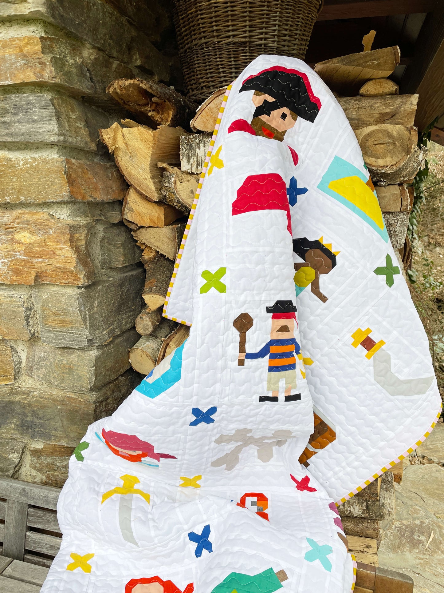 Fackel – PDF Quilt Block Anleitung