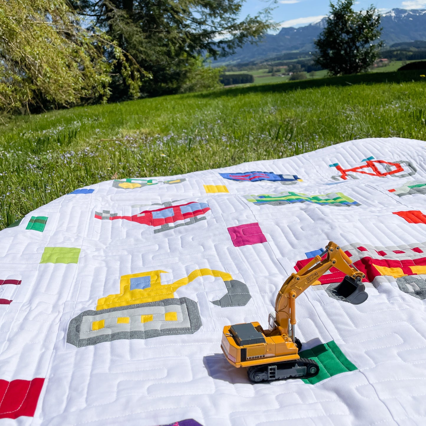 PDF Anleitungspaket – 20 Bauernhof Fahrzeug Blöcke