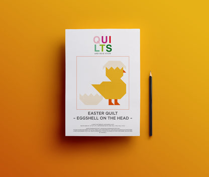 Eggshell on the head – PDF Quilt Block Pattern