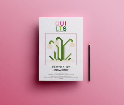 Schneeglöckchen – PDF Quilt Block Anleitung