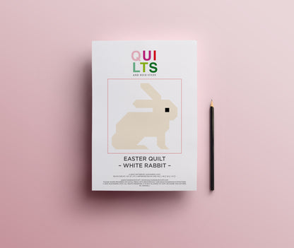 White Rabbit – PDF Quilt Block Pattern