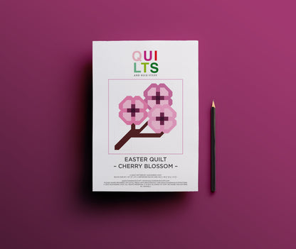 Kirschblüte – PDF Quilt Block Anleitung