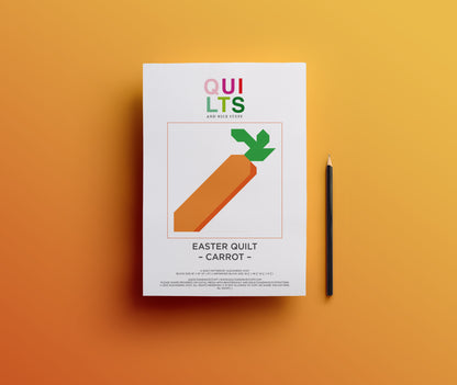 Karotte – PDF Quilt Block Anleitung