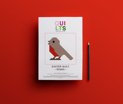 Rotkehlchen – PDF Quilt Block Anleitung