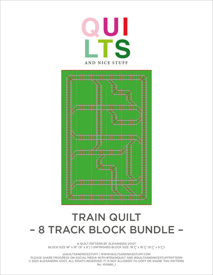 PDF Anleitungspaket – 8 Schienen Blöcke