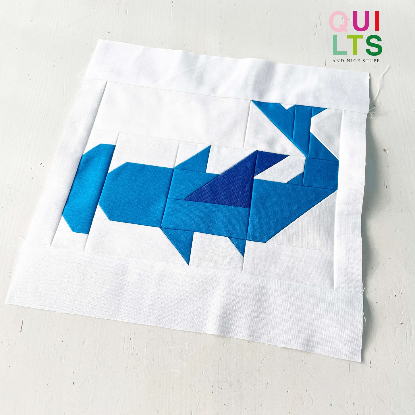 Hammerhai – PDF Quilt Block Anleitung