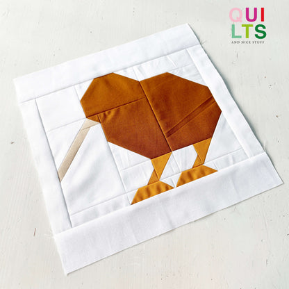 Kiwi – PDF Quilt Block Anleitung