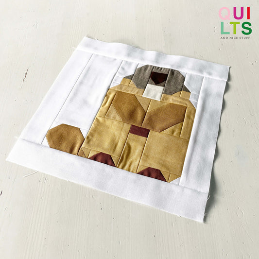 Murmeltier – PDF Quilt Block Anleitung