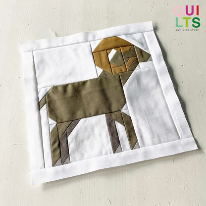 Widder – PDF Quilt Block Anleitung