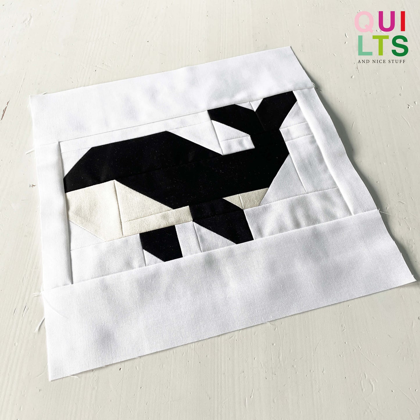 Orca – PDF Quilt Block Anleitung