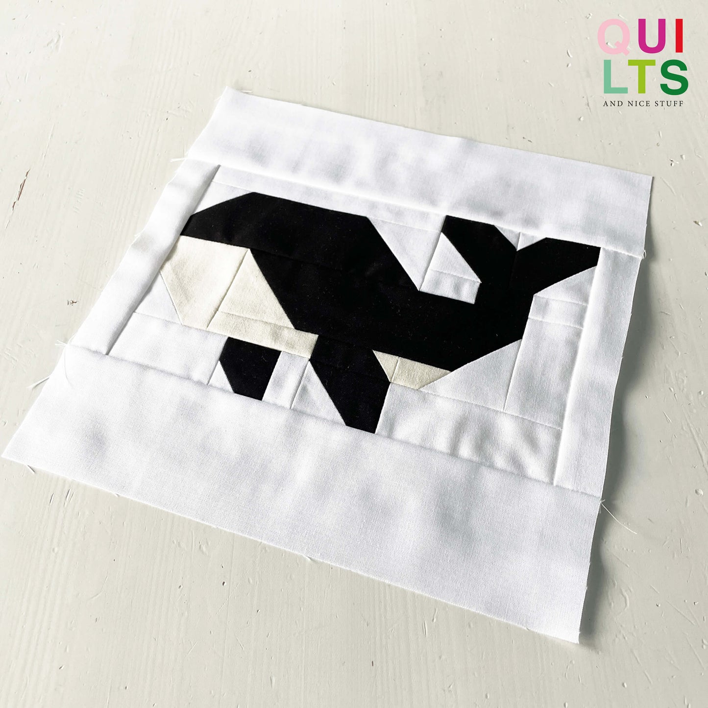 Orca – PDF Quilt Block Anleitung