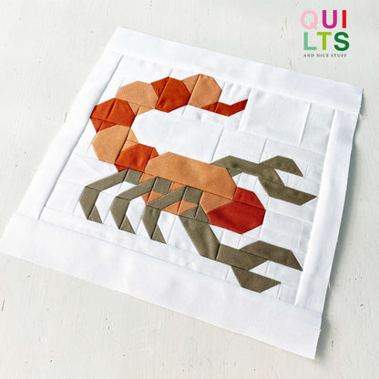 Skorpion – PDF Quilt Block Anleitung