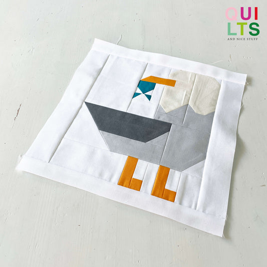 Möwe – PDF Quilt Block Anleitung
