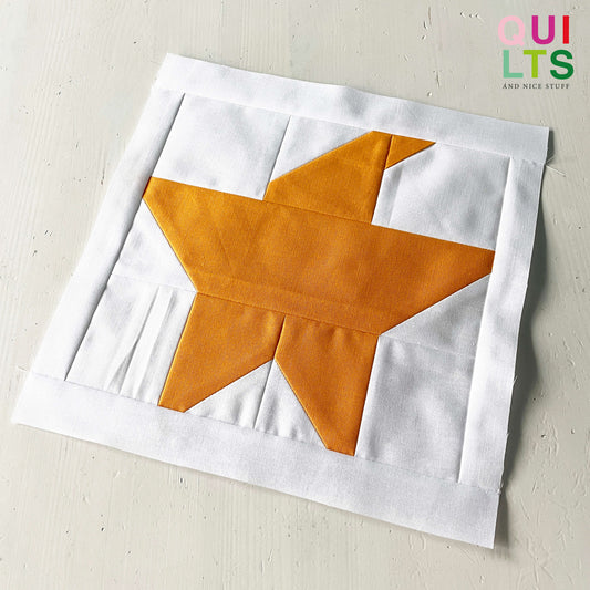 Seestern 1 – PDF Quilt Block Anleitung