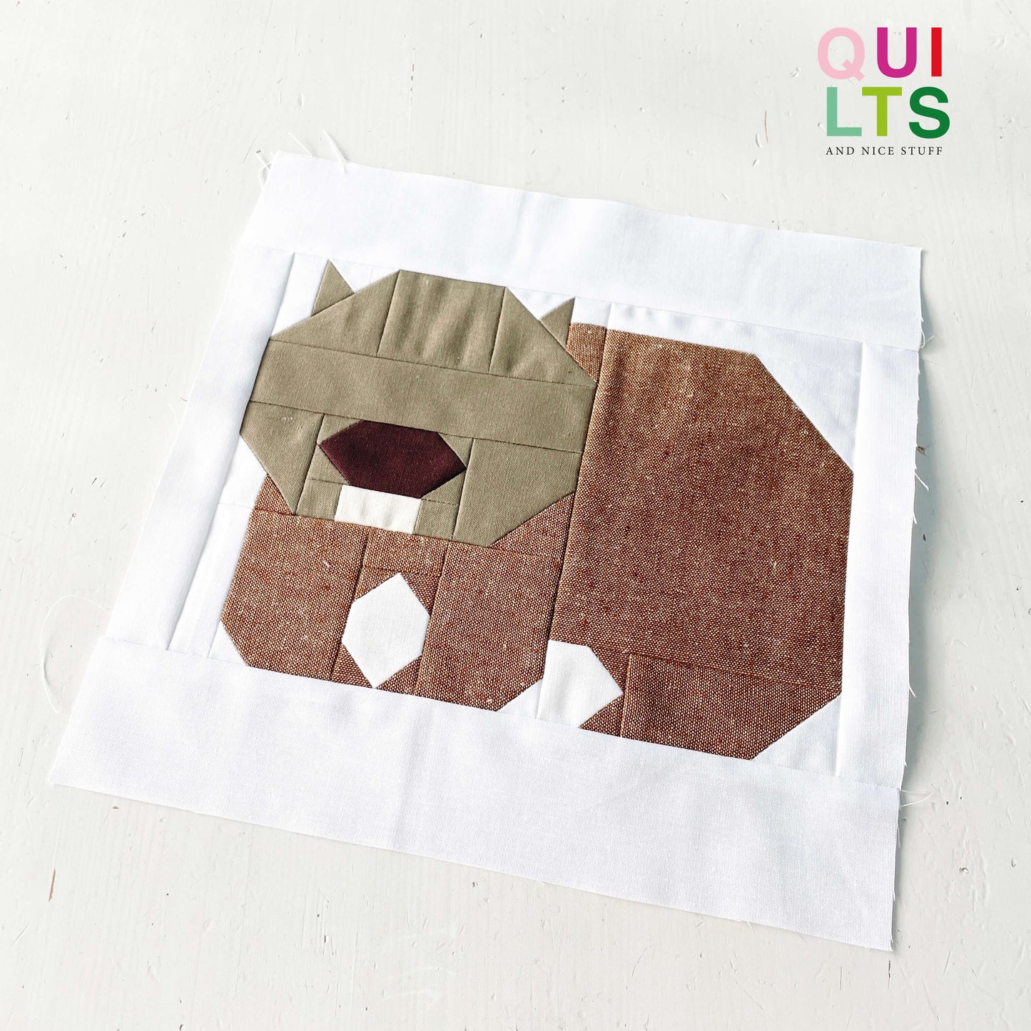 Wombat – PDF Quilt Block Anleitung