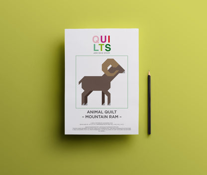 Widder – PDF Quilt Block Anleitung