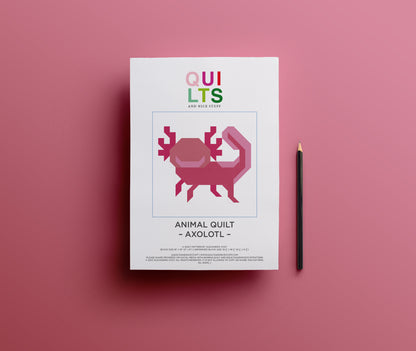 Axolotl – PDF Quilt Block Pattern