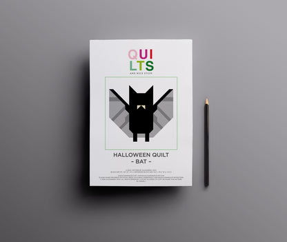 Bat – PDF Quilt Block Pattern
