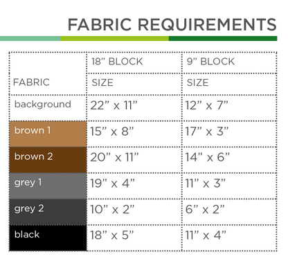 Holzkistenwaggon – PDF Quilt Block Anleitung