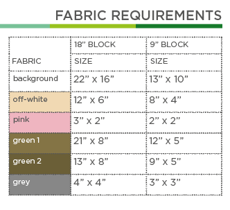Styracosaurus – PDF Quilt Block Pattern