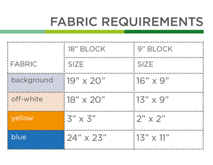 Weihnachtsbaumkugel 9 – PDF Quilt Block Anleitung