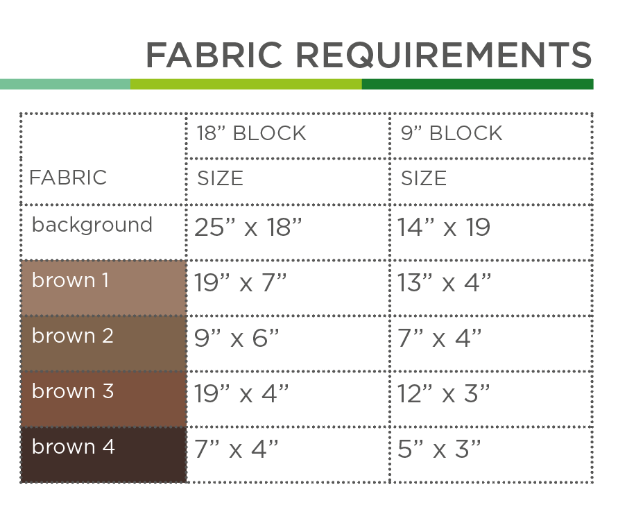 Brachiosaurus – PDF Quilt Block Anleitung