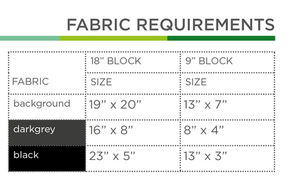 Eishockey Puck – PDF Quilt Block Anleitung