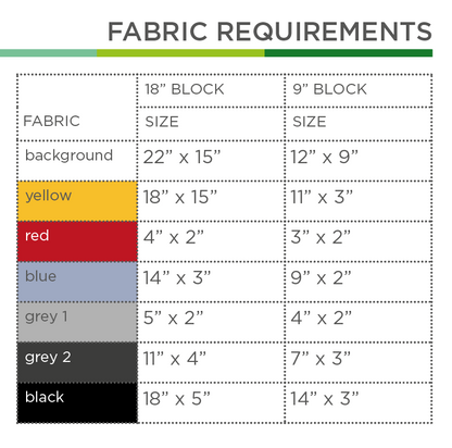 SUV – PDF Quilt Block Pattern