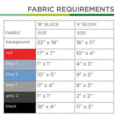 Helicopter with Water Bucket – PDF Quilt Block Pattern