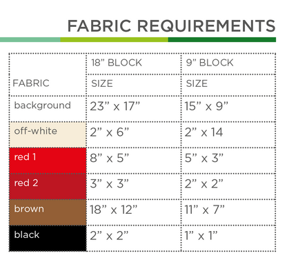 Rabbit with Scarf – PDF Quilt Block Pattern