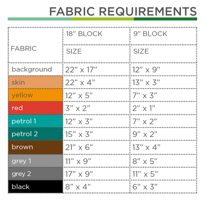 Girl Knight – PDF Quilt Block Pattern