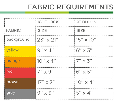 Torch – PDF Quilt Block Pattern
