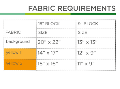 Getreidefeld – PDF Quilt Block Anleitung