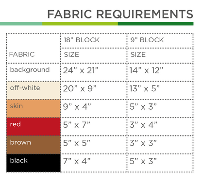 Taekwondo – PDF Quilt Block Pattern