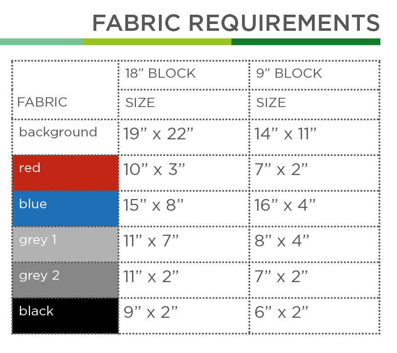 Ski – PDF Quilt Block Anleitung