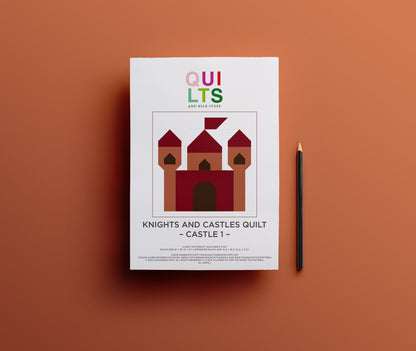 Castle 1 – PDF Quilt Block Pattern
