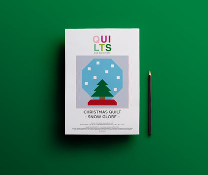 Snow Globe – PDF Quilt Block Pattern