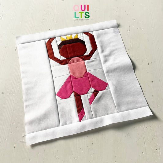 Zuckerfee – PDF Quilt Block Anleitung