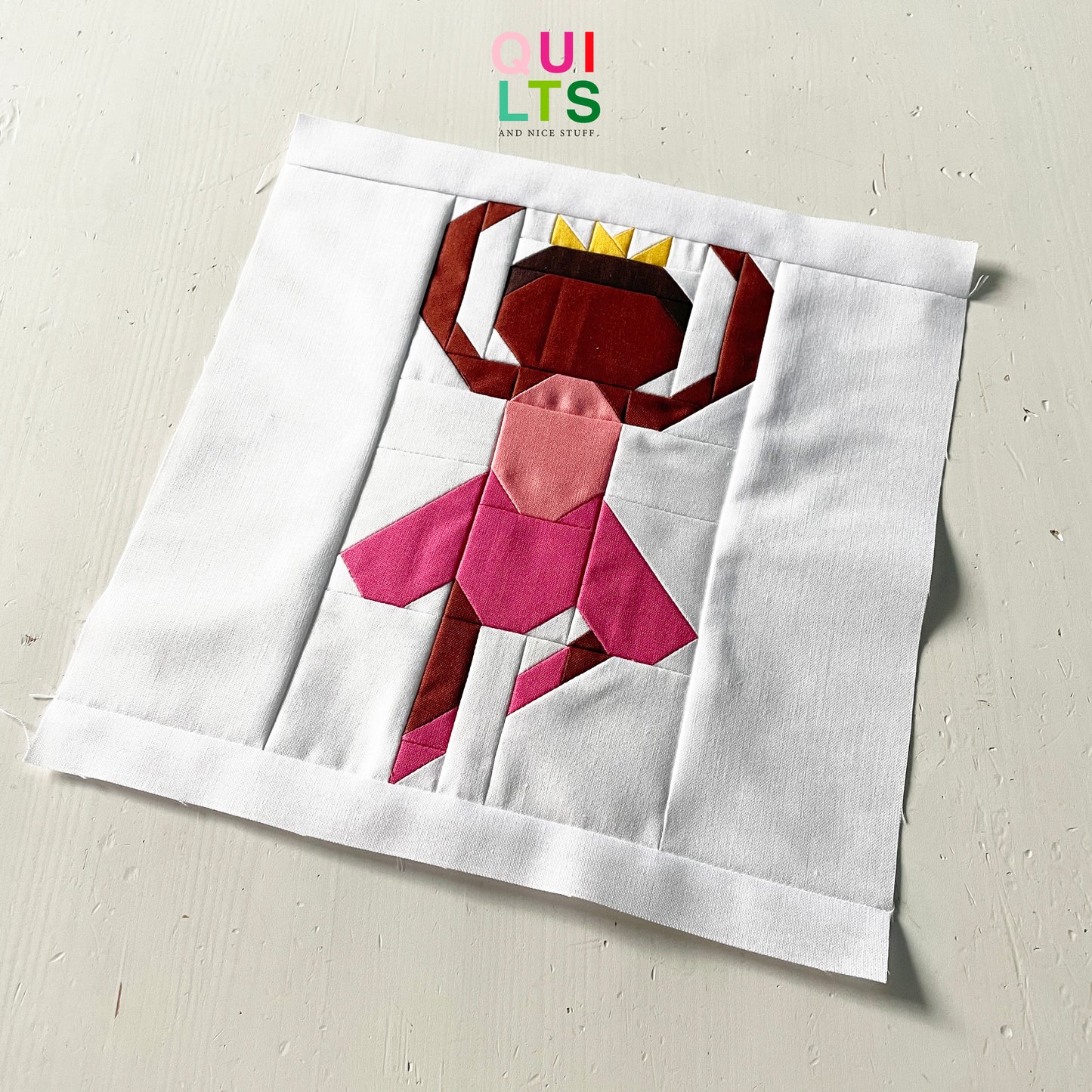 Zuckerfee – PDF Quilt Block Anleitung