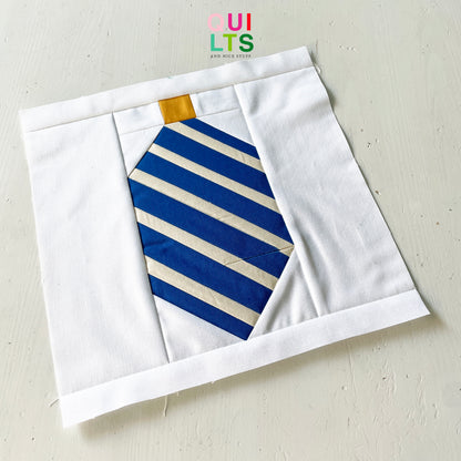 Weihnachtsbaumkugel 9 – PDF Quilt Block Anleitung