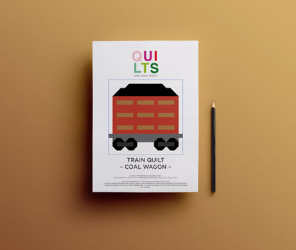 Kohlewaggon – PDF Quilt Block Anleitung
