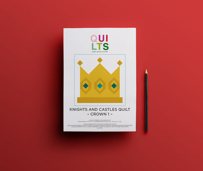 Crown 1 – PDF Quilt Block Pattern