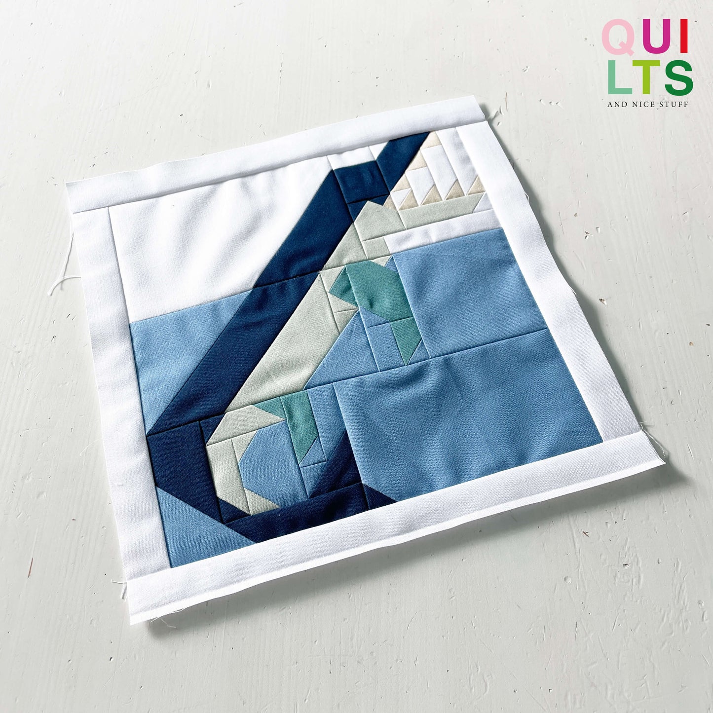 Mosasaurus – PDF Quilt Block Anleitung