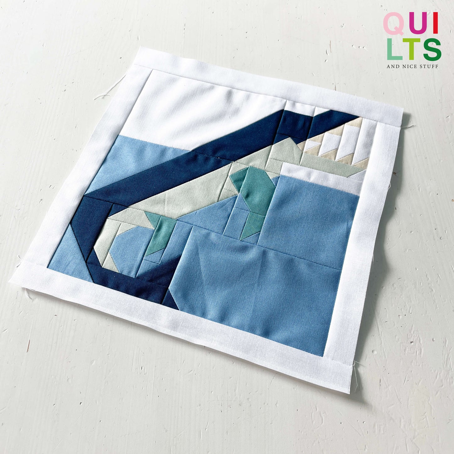 Mosasaurus – PDF Quilt Block Anleitung