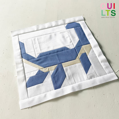 Plesiosaurus – PDF Quilt Block Anleitung